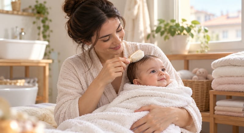Bebekte Konak (Seboreik Dermatit): Zararsız Ama Nasıl Geçer?
