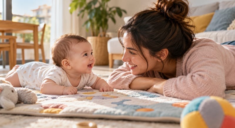 Tummy Time ve Erken Gelişim Oyunları